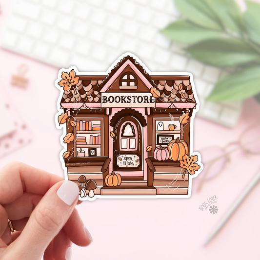 Autumn Bookstore Stickers / Bookish Stickers / Book Lover