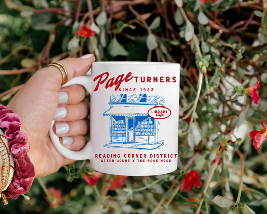 Page Turners Bookish Mug