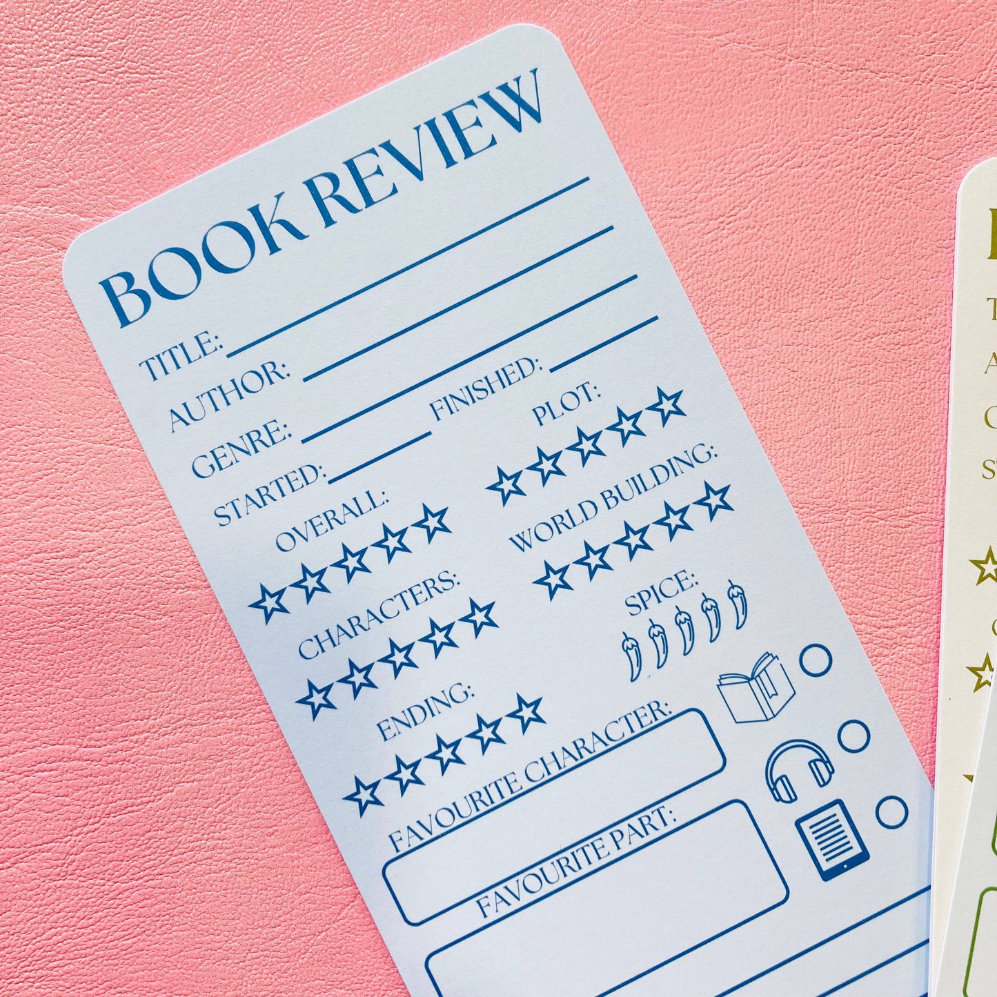 Book Review Bookmark