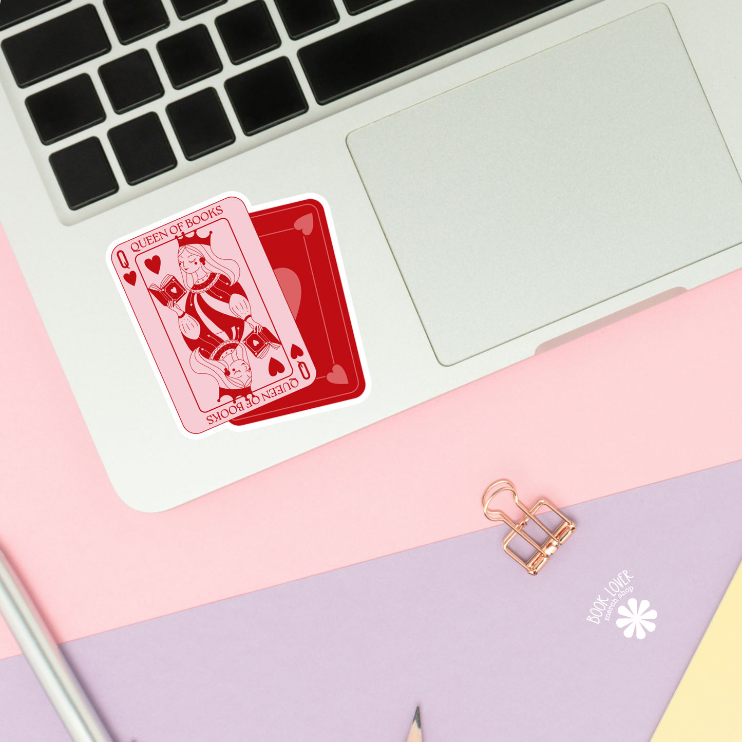 Queen Of Books Stickers / Bookish Stickers / Book Lover Gift