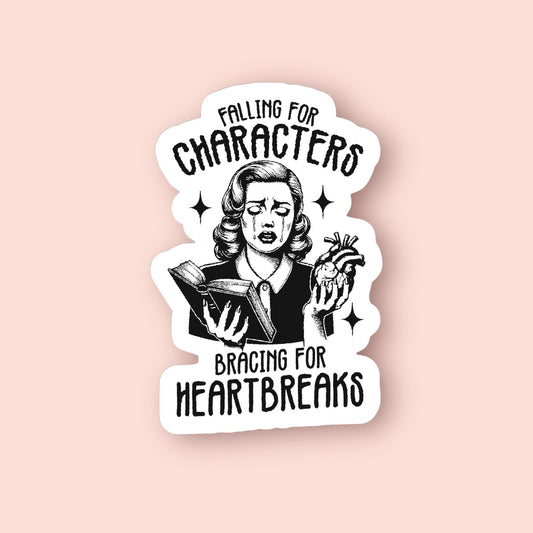 Fictional Characters Bookish Sticker
