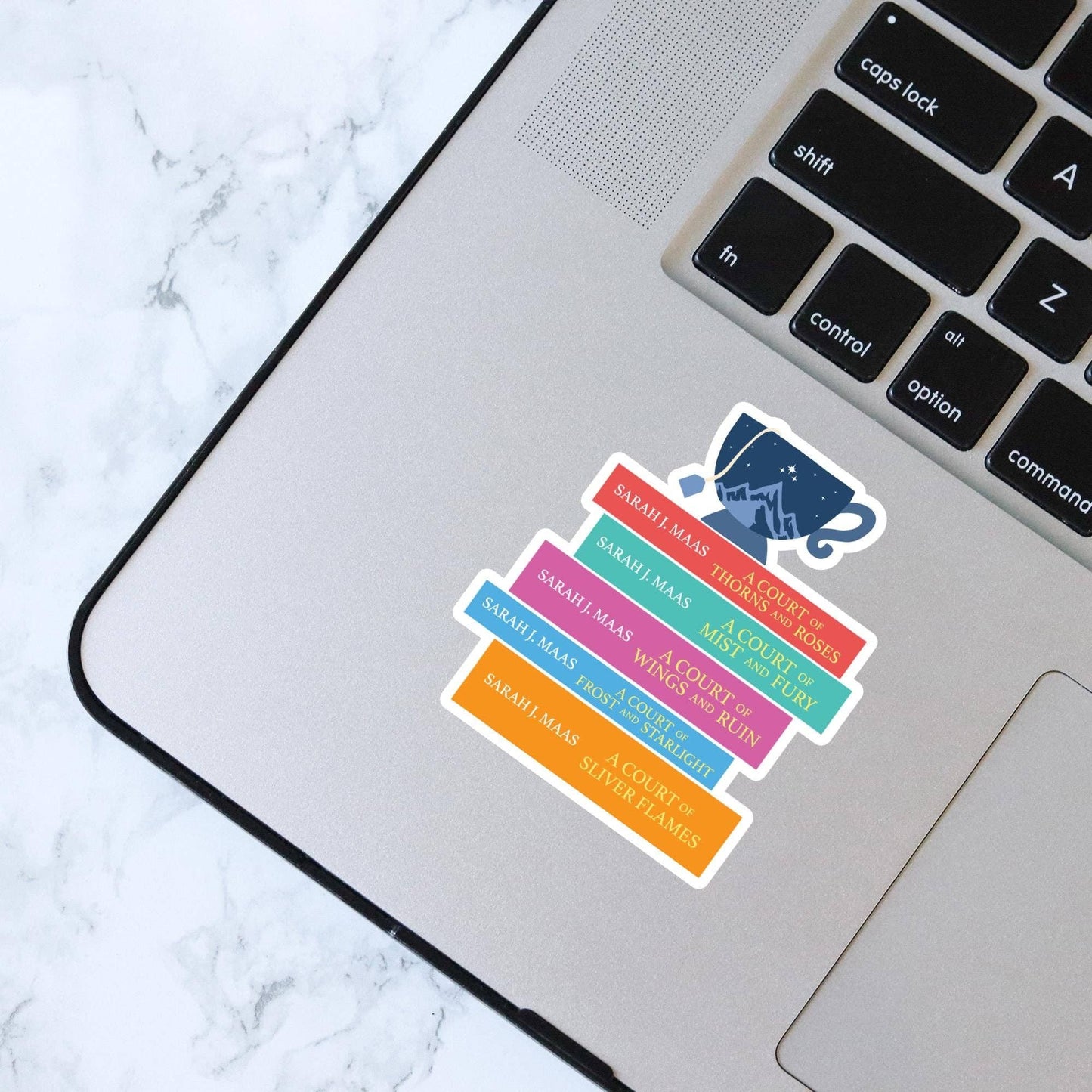 ACOTAR Book Stack Sticker