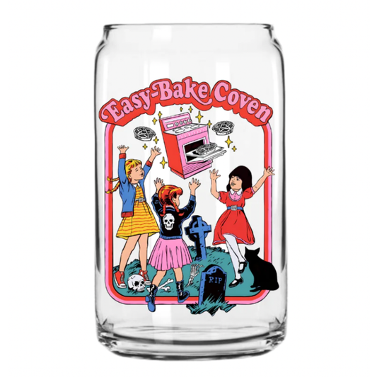 Easy Bake Coven | Halloween Coffee Glass