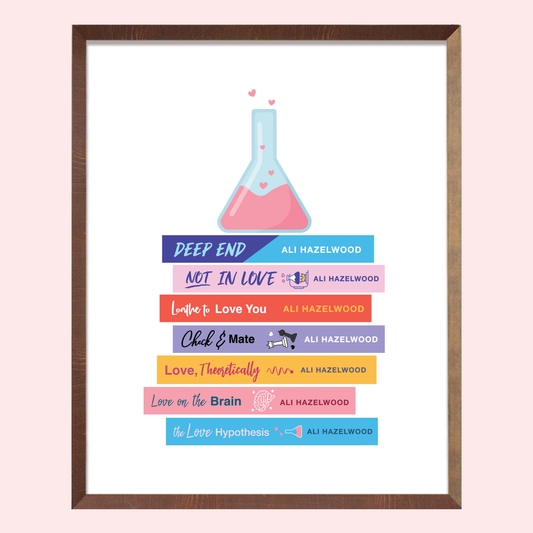 Ali Hazelwood Books Art Print