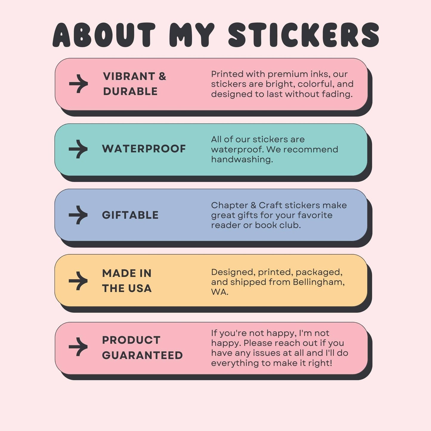 Throne of Glass Book Stack Sticker