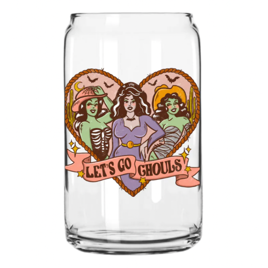 Let's Go Ghouls | Halloween Coffee Glass