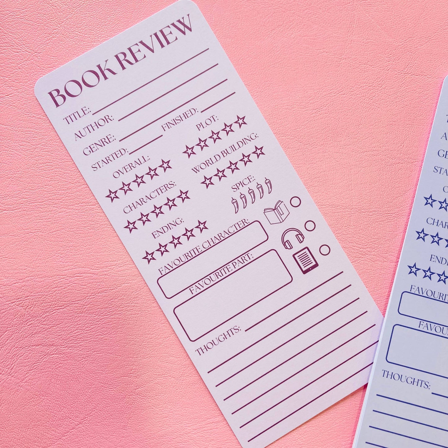 Book Review Bookmark