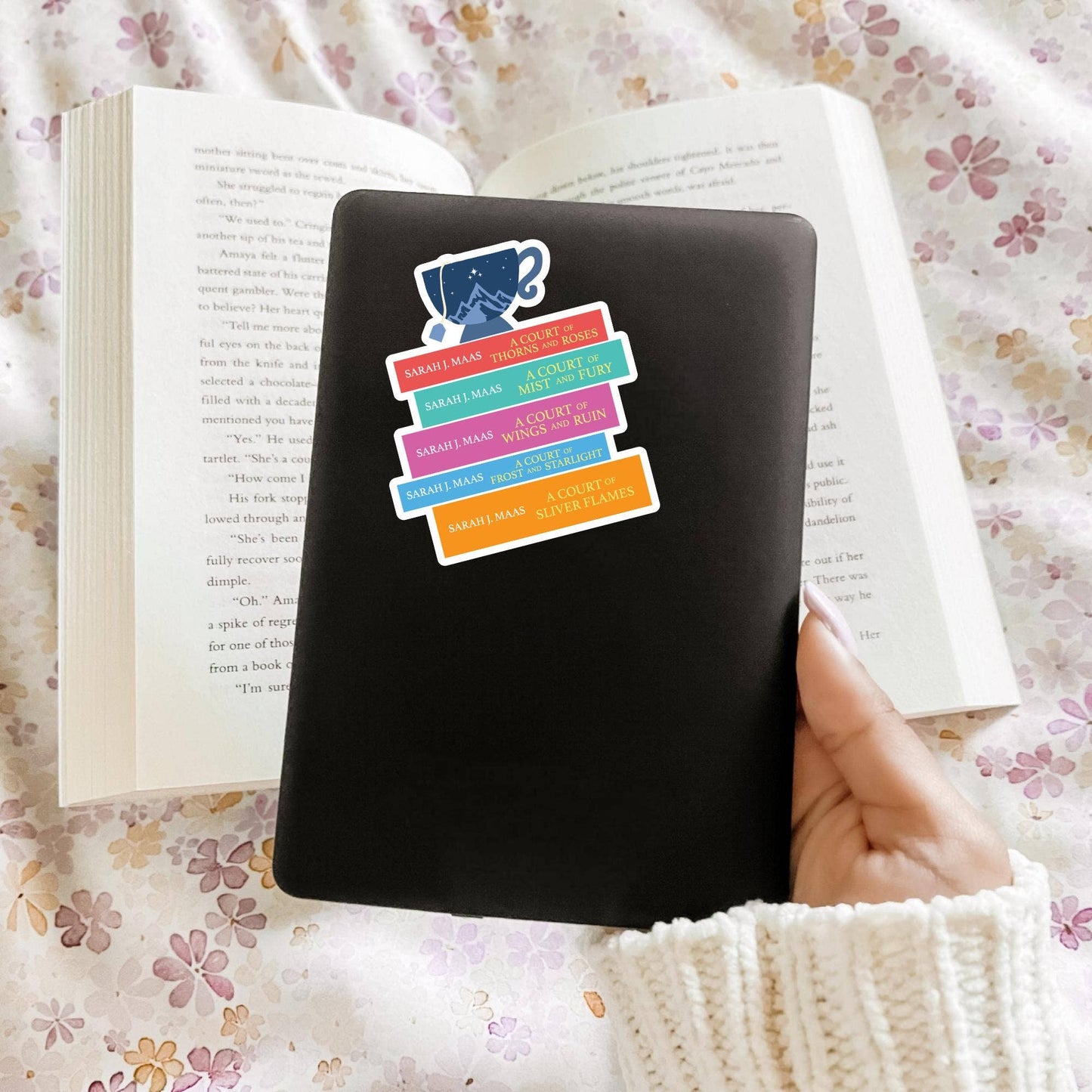 ACOTAR Book Stack Sticker