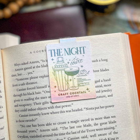 Magnetic Bookmark Romantasy ACOTAR Night Court Bookish Gift