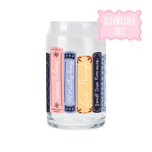 Smutty Books | Libbey Glass Beer Can Iced Coffee Glass