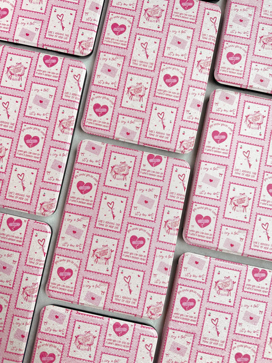 I Can Do It With a Broken Heart Stamps - Kindle Case