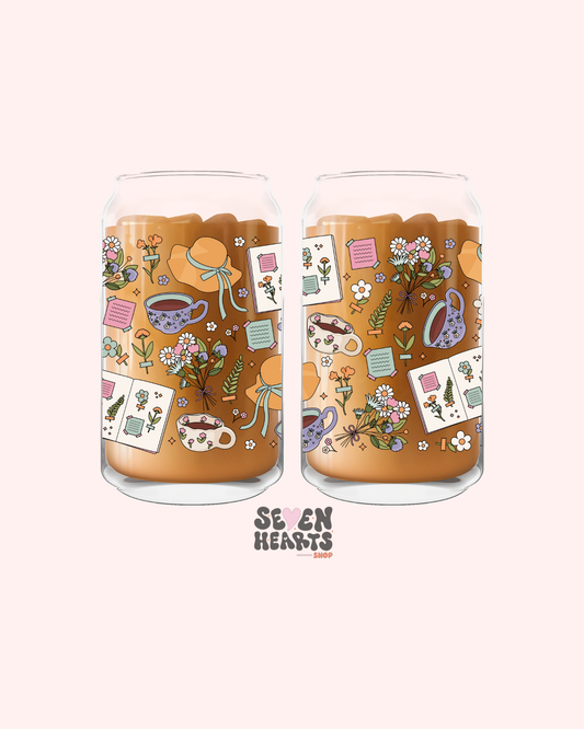 Tea Cottage Glass Cup