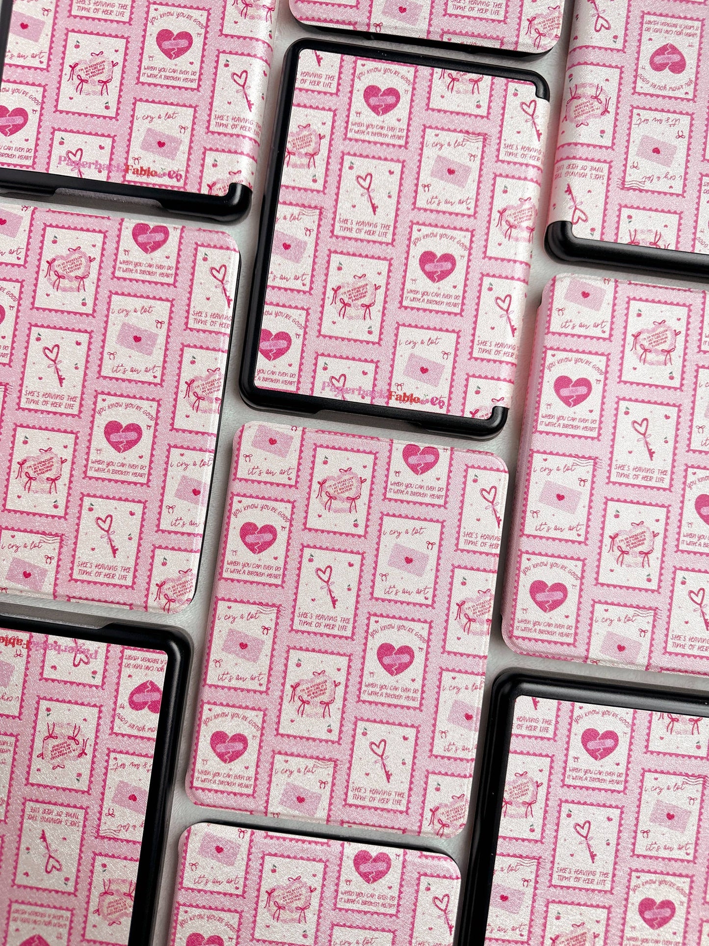 I Can Do It With a Broken Heart Stamps - Kindle Case