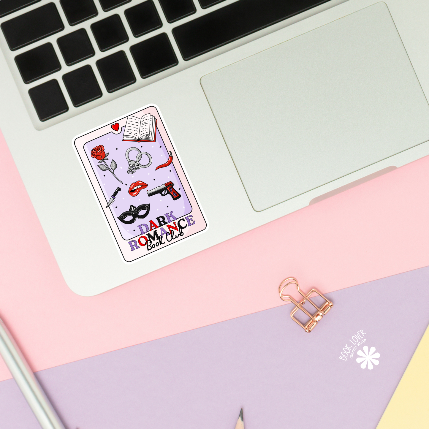 Dark Romance Book Club Stickers / Bookish Stickers / Book