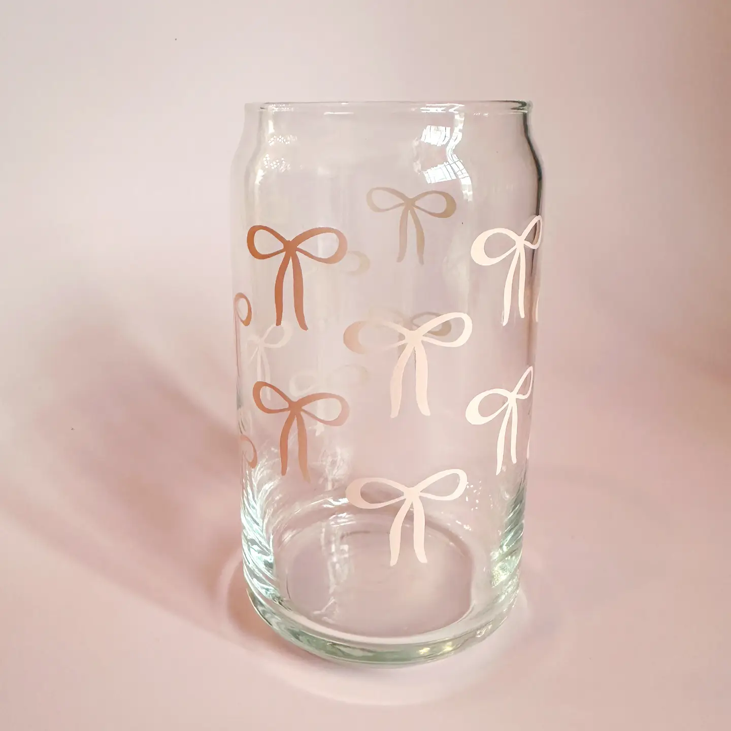 Bow Era | Libbey Glass Beer Can Iced Coffee Glass